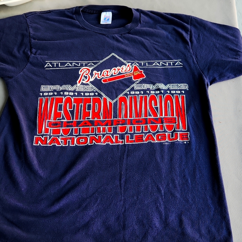 Atlanta Braves 1991 Champion Shirt